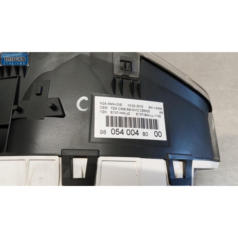 PEUGEOT QUADRO STRUMENTI PEUGEOT 208 2012>2015 usato