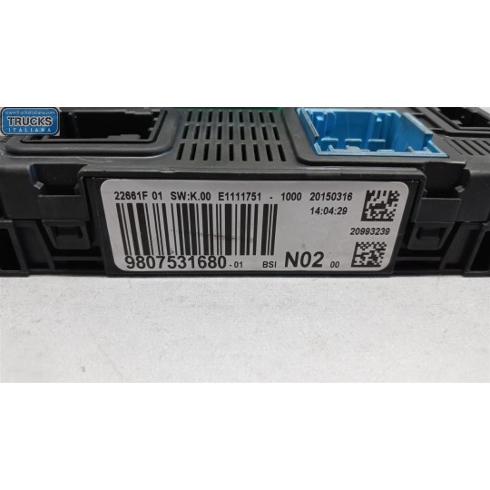 ENGINE UNIT PEUGEOT 208 2012>2015 used