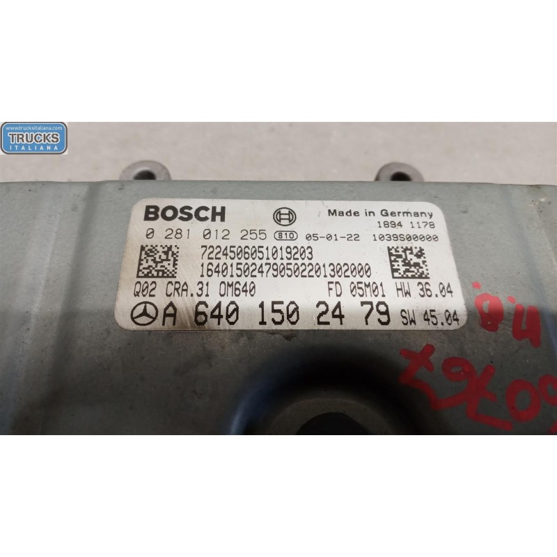 MERCEDES-BENZ CENTRALINA MOTORE MERCEDES-BENZ Classe A (W169) 2004>2008 usato