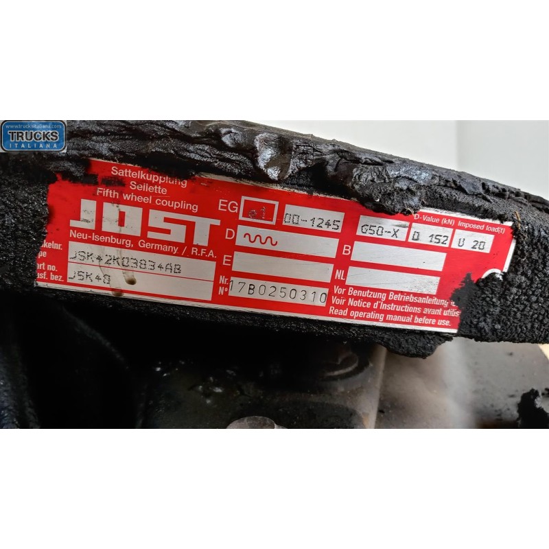 MAN TURNBUCKLE MAN TG-A 2000>2007 used