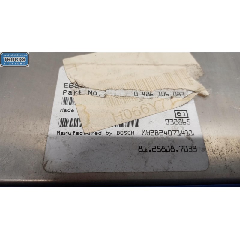 MAN EBS CONTROL UNIT  MAN TG-A 2000>2007 used