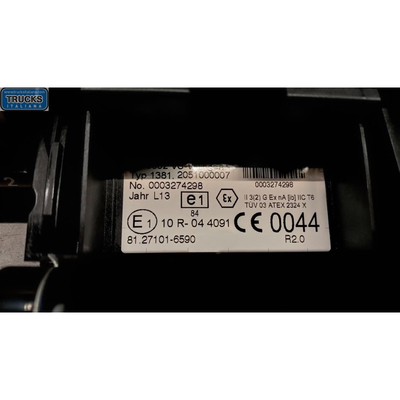 MAN TACHIGRAFO MAN TG-A 2000>2007 usato