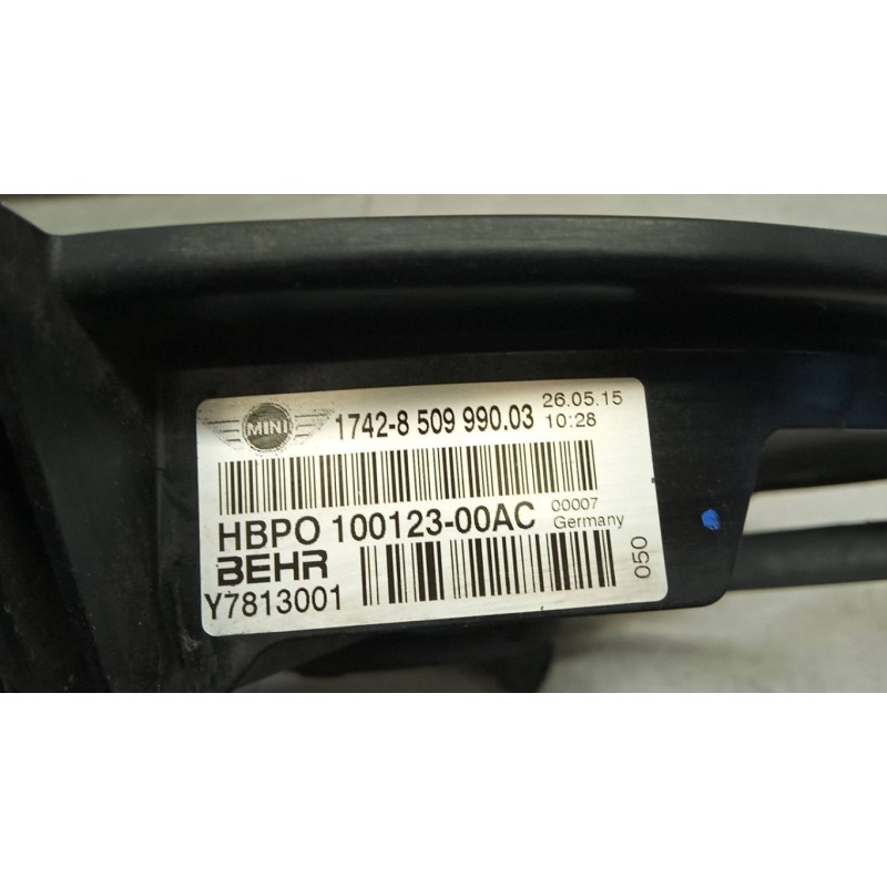 MINI CONVOGLIATORE ELETTROVENTOLA MINI R60  Countryman 2014>2017 usato