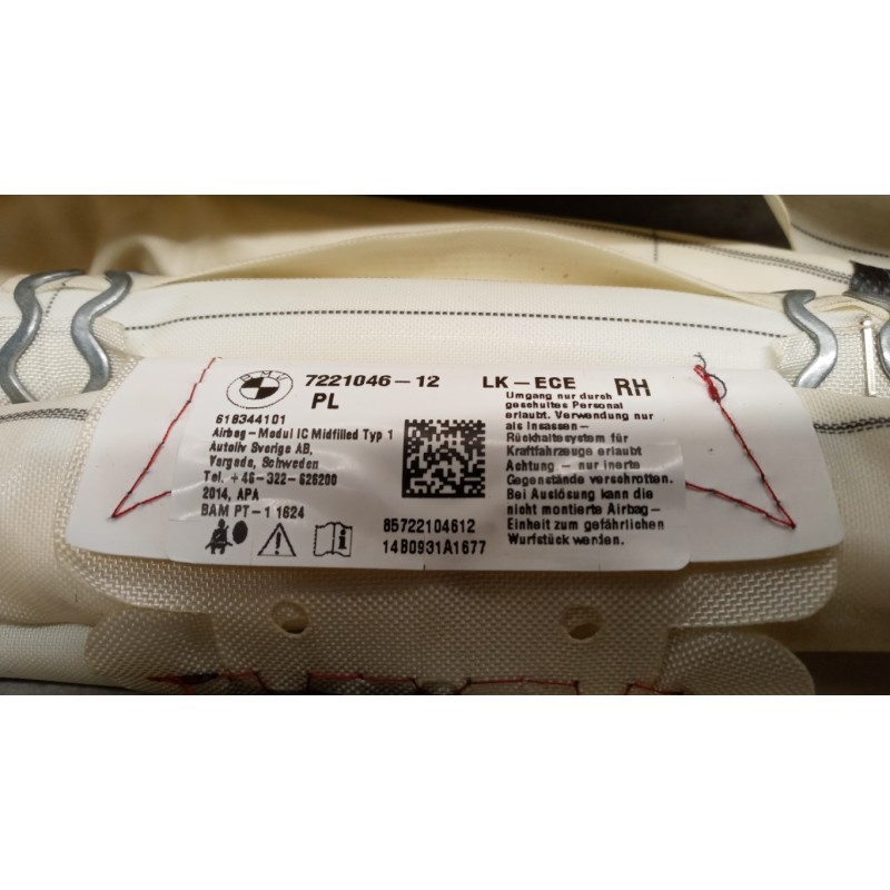 BMW AIR BAG TETTO DESTRO BMW Serie 3 (F31) SW 2011> usato