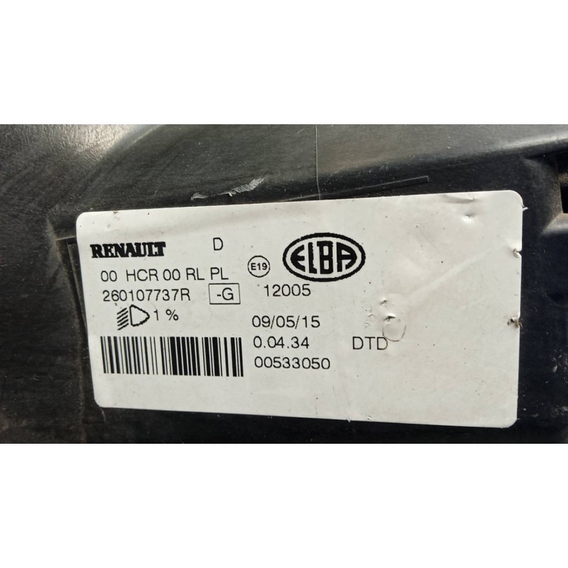 DACIA RIGHT HEADLIGHT DACIA Sandero 2012>2020 used