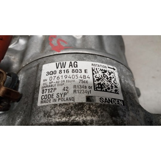 COMPRESSORE ARIA CONDIZIONATA VOLKSWAGEN Polo 2021> usato