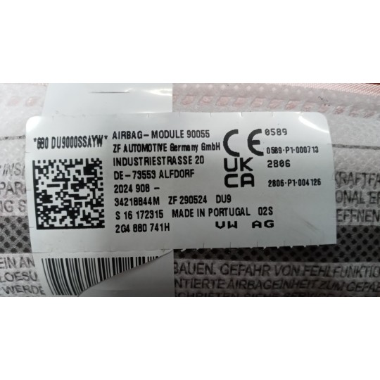 AIR BAG TETTO SINISTRO VOLKSWAGEN Polo 2021> usato