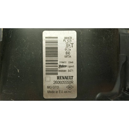 FARO ANTERIORE SINISTRO RENAULT Clio 2009>2012 usato