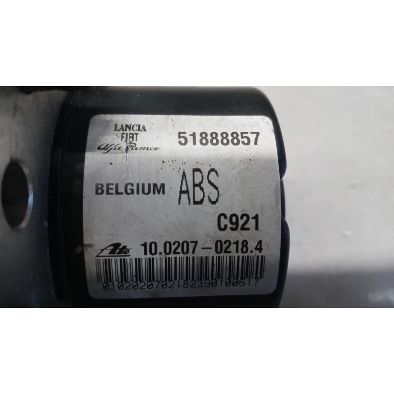 FIAT ABS SYSTEM FIAT Doblo' 2009>2014 used