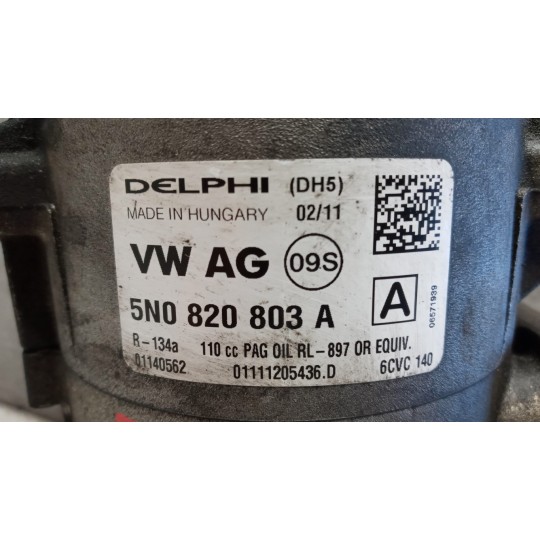 AIR CONDITIONER COMPRESSOR VOLKSWAGEN Golf 6 2008>2012 used