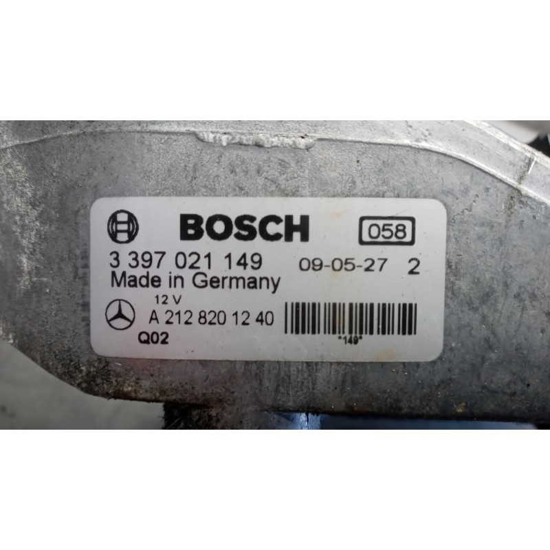MERCEDES-BENZ windshield wiper motor MERCEDES-BENZ Classe E (W/S212) 2009>2012 used