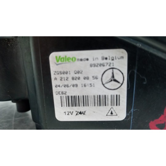 RIGHT FOG LIGHT LAMP MERCEDES-BENZ Classe E (W/S212) 2009>2012 used