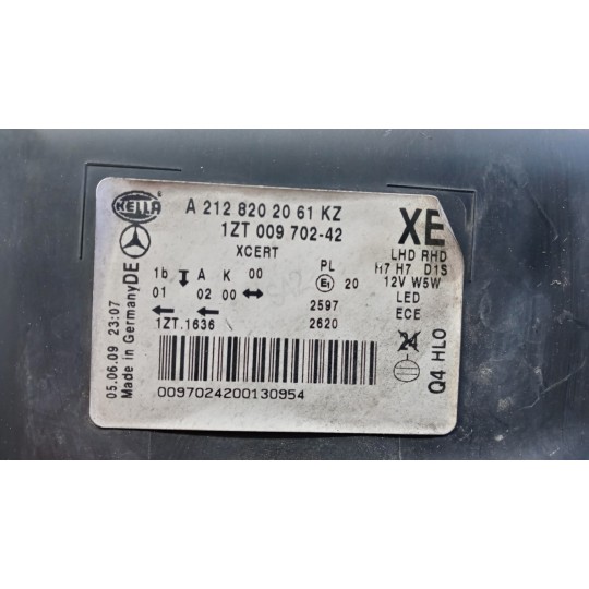 FARO ANT XENO DESTRO MERCEDES-BENZ Classe E (W/S212) 2009>2012 usato