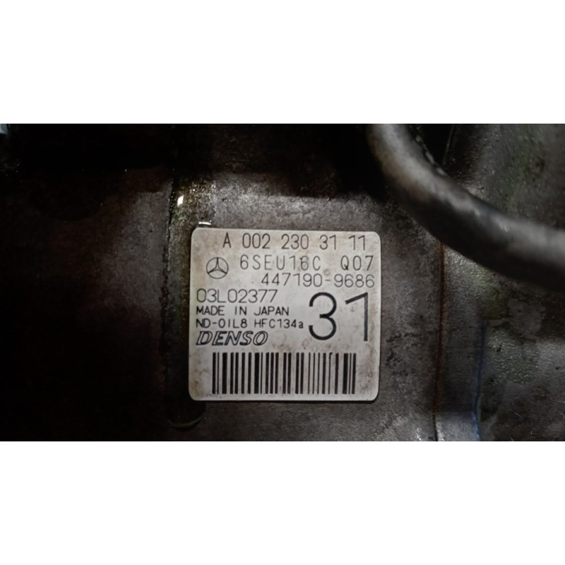 MERCEDES-BENZ COMPRESSORE ARIA CONDIZIONATA MERCEDES-BENZ Classe E (W/S212) 2009>2012 usato