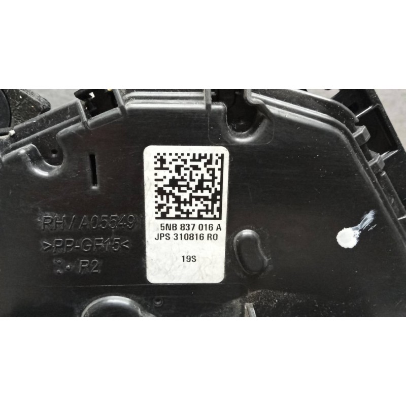 VOLKSWAGEN LATCH LOCK VOLKSWAGEN Tiguan 2016>2020 used