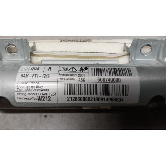 AIR BAG TETTO DESTRO MERCEDES-BENZ Classe E (W/S212) 2009>2012 usato