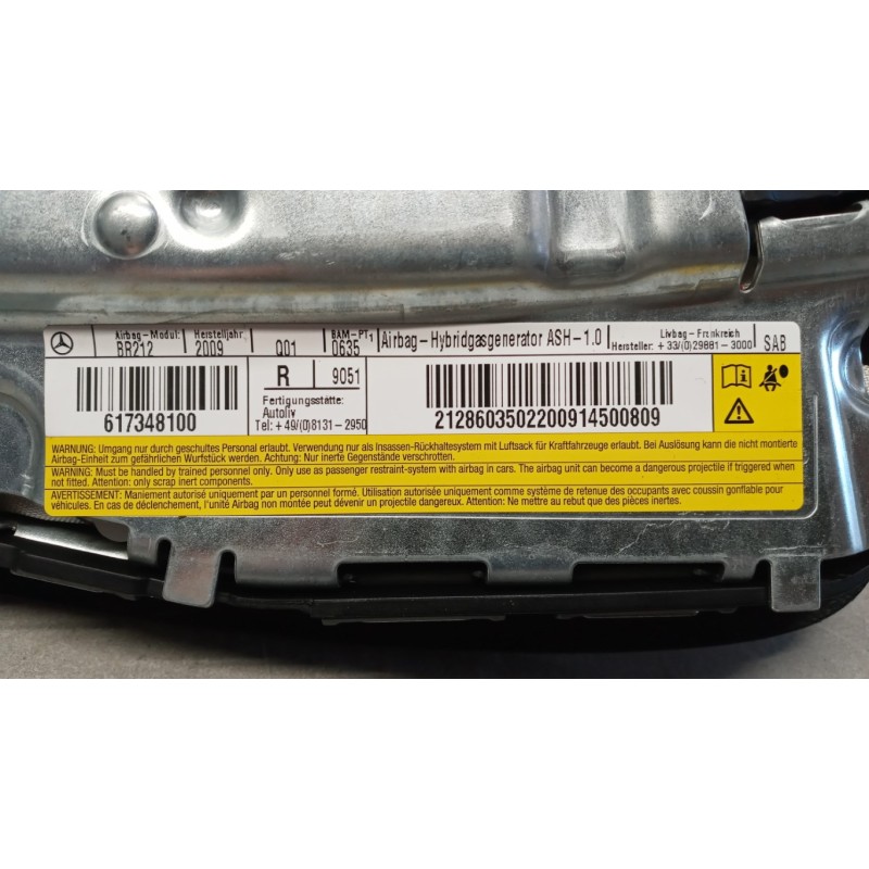 MERCEDES-BENZ AIR BAG LATERALE DESTRO MERCEDES-BENZ Classe E (W/S212) 2009>2012 usato