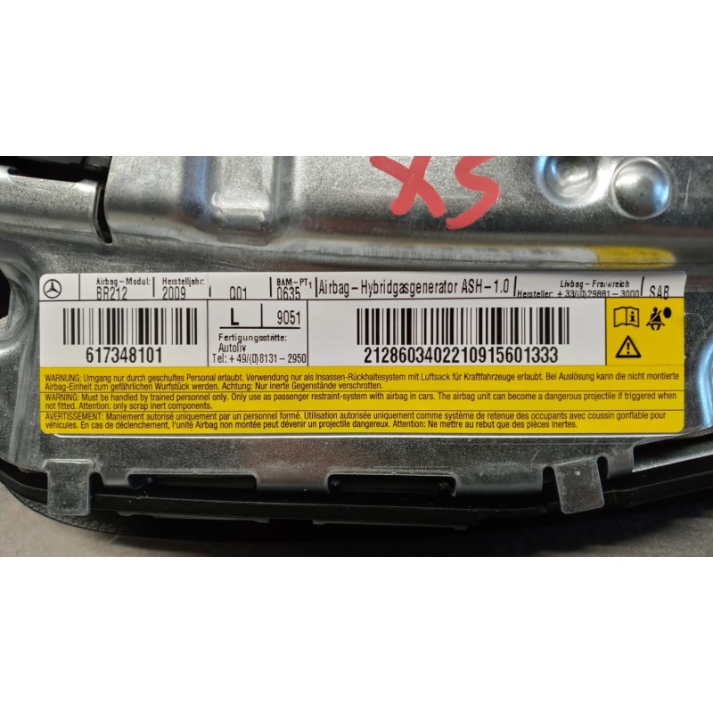 MERCEDES-BENZ AIR BAG LATERALE SINISTRO MERCEDES-BENZ Classe E (W/S212) 2009>2012 usato