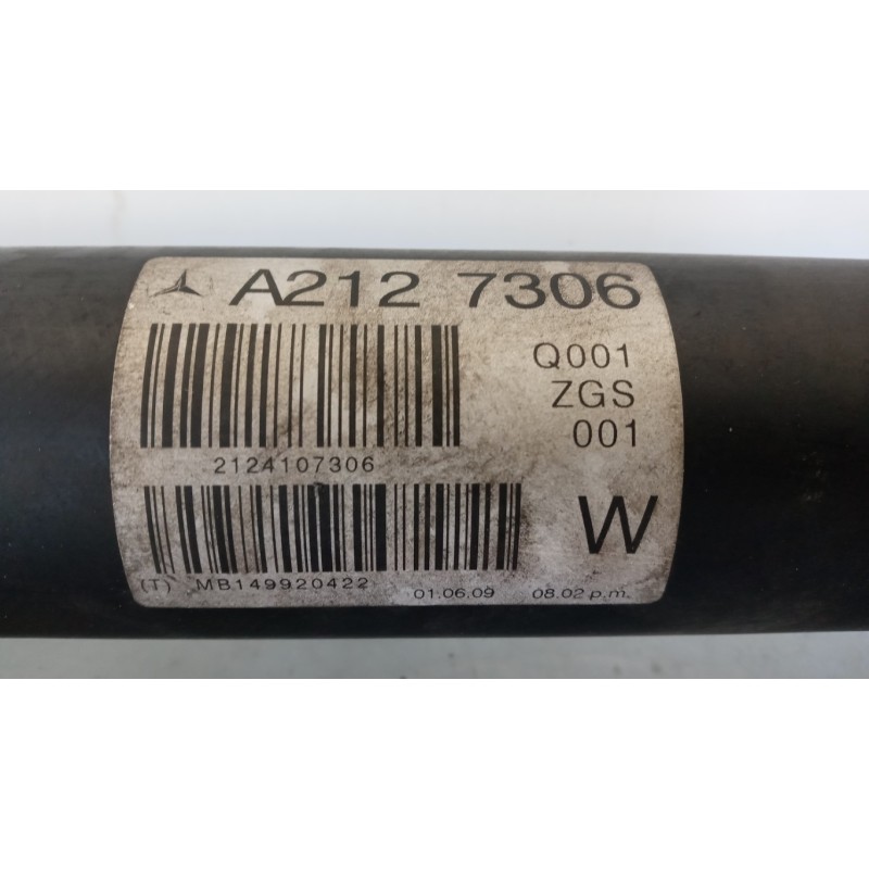 MERCEDES-BENZ ALBERO TRASMISSIONE POSTERIORE MERCEDES-BENZ Classe E (W/S212) 2009>2012 usato