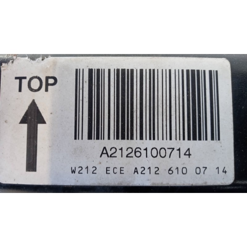 MERCEDES-BENZ TRAVERSA POSTERIORE PARAURTO MERCEDES-BENZ Classe E (W/S212) 2009>2012 usato