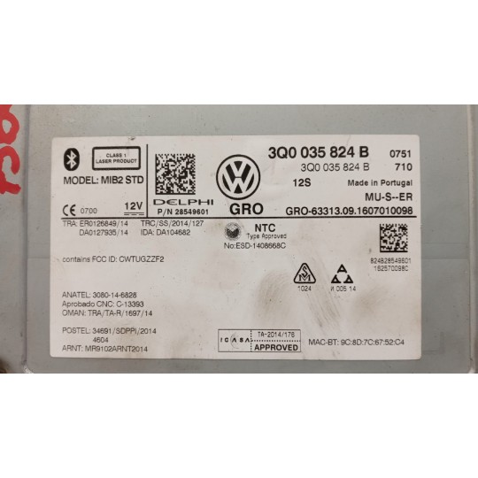 NAVIGAZIONE VOLKSWAGEN Tiguan 2016>2020 usato