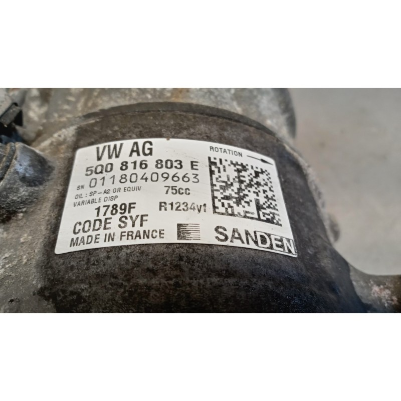 VOLKSWAGEN COMPRESSORE ARIA CONDIZIONATA VOLKSWAGEN Tiguan 2016>2020 usato