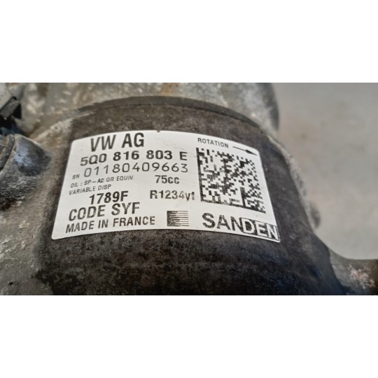 COMPRESSORE ARIA CONDIZIONATA VOLKSWAGEN Tiguan 2016>2020 usato