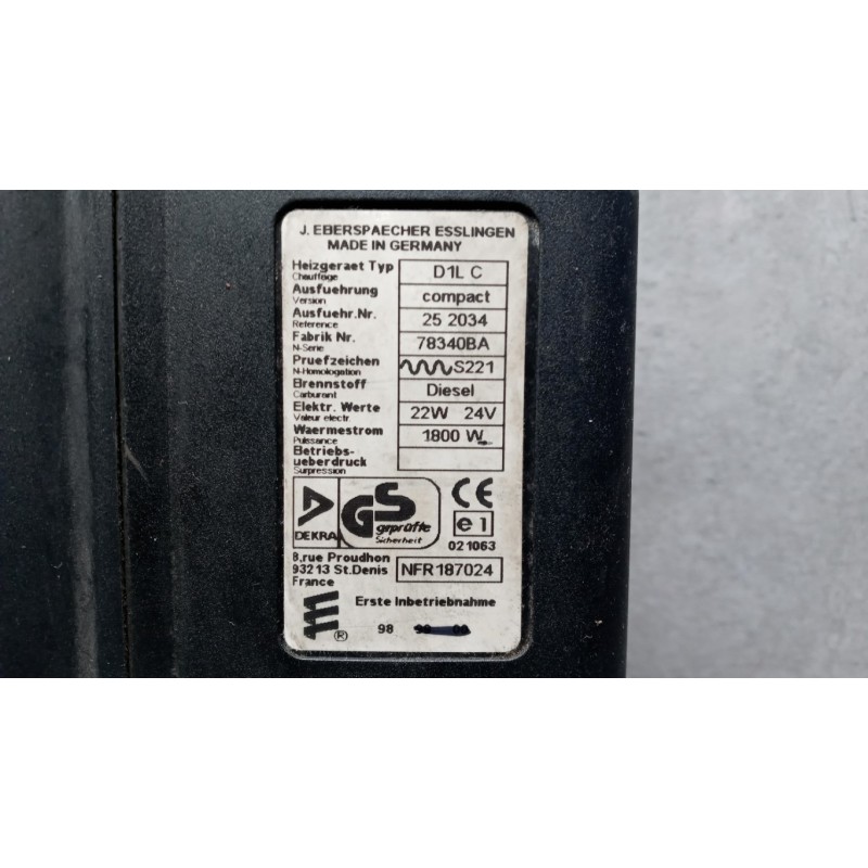 RENAULT truck WEBASTO RENAULT truck Premium 1996>2005 used