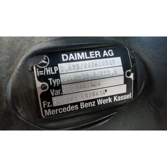GRUPPO DIFFERENZIALE POSTERIORE MERCEDES-BENZ truck Actros euro 6 2014>2021 usato