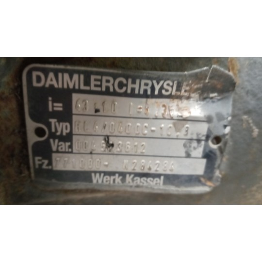 GRUPPO DIFFERENZIALE POSTERIORE MERCEDES-BENZ truck Atego 940 usato