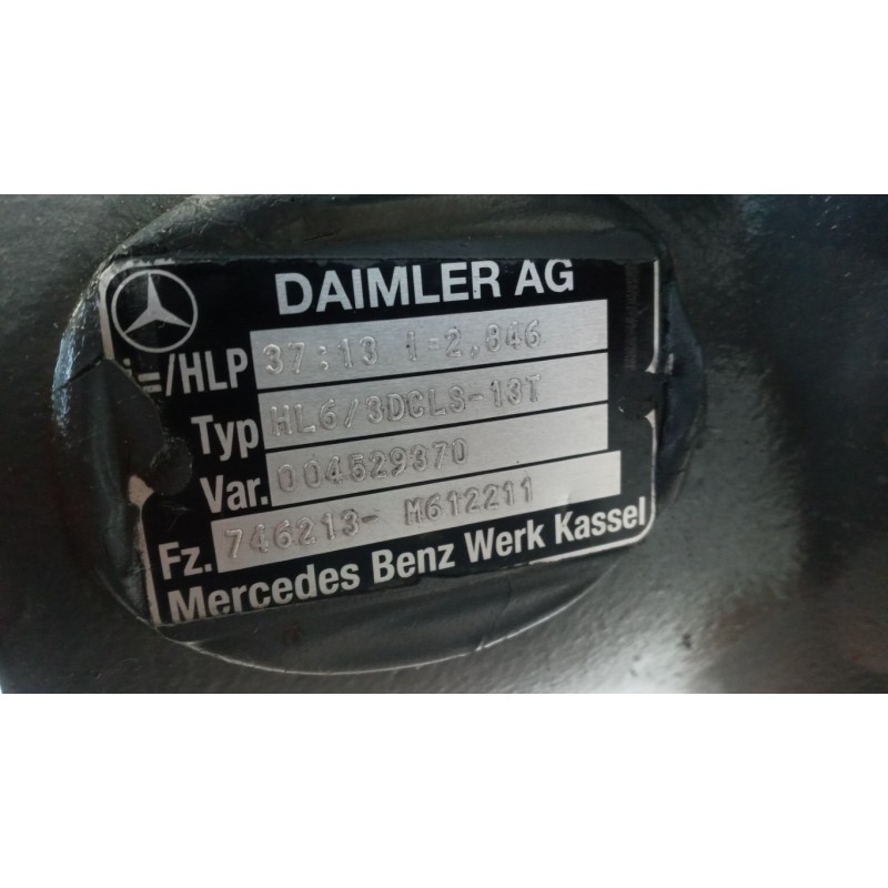 MERCEDES-BENZ truck GRUPPO DIFFERENZIALE POSTERIORE MERCEDES-BENZ truck Actros euro 5 2008>2013 usato