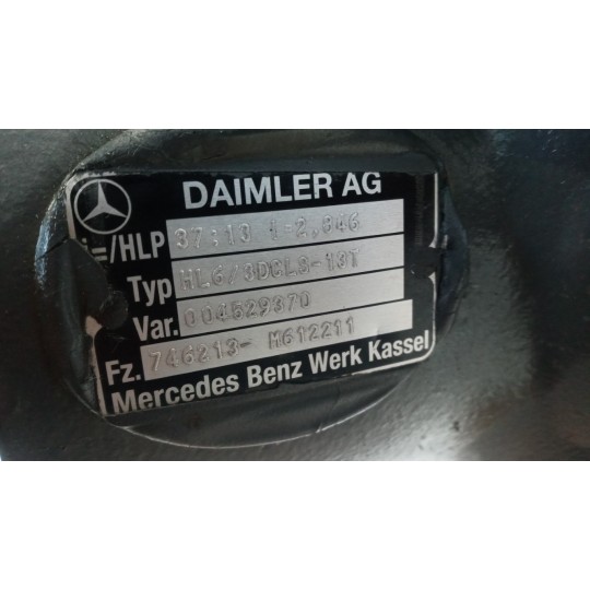 GRUPPO DIFFERENZIALE POSTERIORE MERCEDES-BENZ truck Actros euro 5 2008>2013 usato