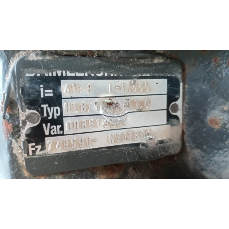 MERCEDES-BENZ truck GRUPPO DIFFERENZIALE POSTERIORE MERCEDES-BENZ truck Atego 970 usato