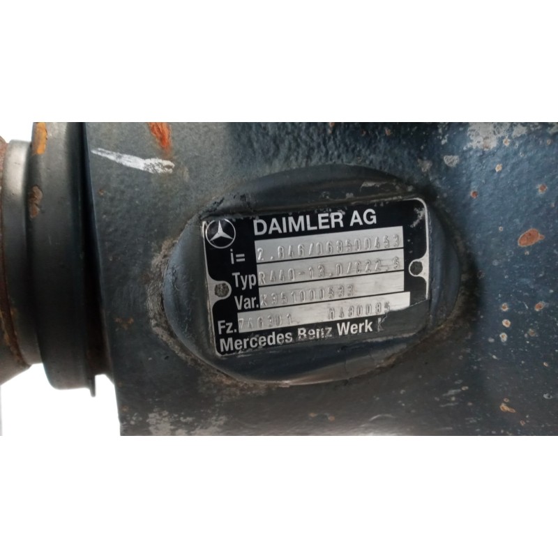 MERCEDES-BENZ truck GRUPPO DIFFERENZIALE POSTERIORE MERCEDES-BENZ truck Actros euro 5 2008>2013 usato