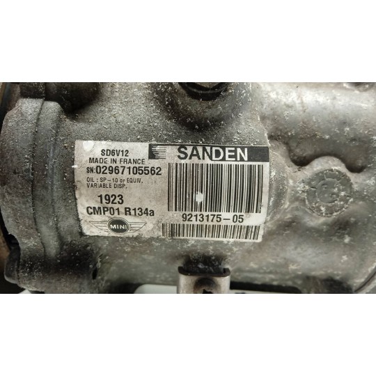 AIR CONDITIONER COMPRESSOR MINI R60  Countryman 2014>2017 used