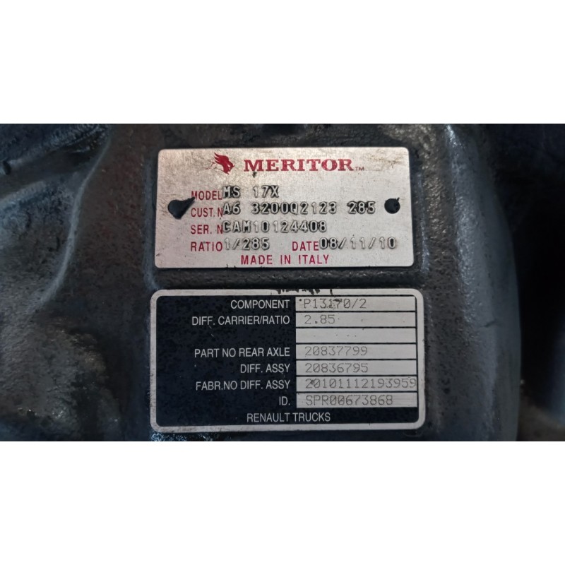RENAULT truck GRUPPO DIFFERENZIALE POSTERIORE RENAULT truck Premium 2005>2013 usato