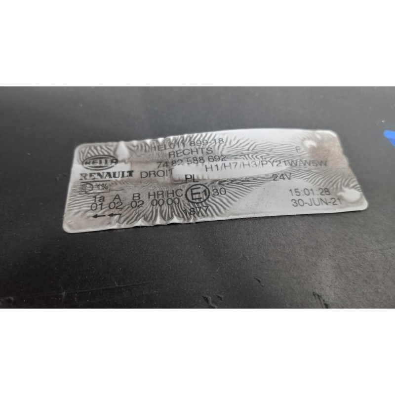 RENAULT truck RIGHT HEADLIGHT RENAULT truck Premium 2005>2013 used