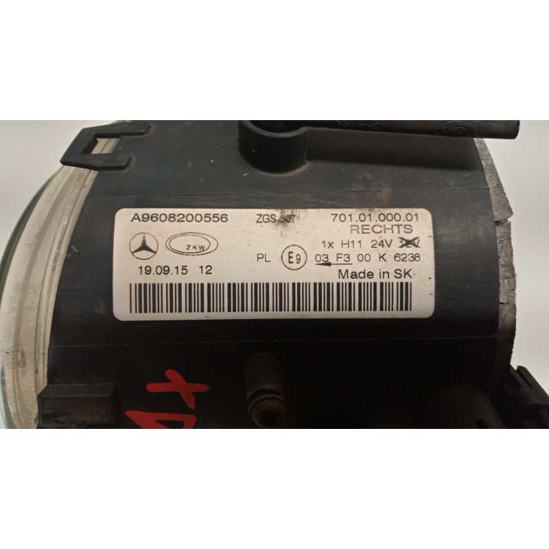 MERCEDES-BENZ truck RIGHT FOG LIGHT LAMP MERCEDES-BENZ truck Actros euro 6 2014>2021 used