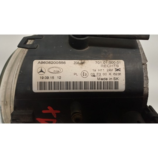 RIGHT FOG LIGHT LAMP MERCEDES-BENZ truck Actros euro 6 2014>2021 used