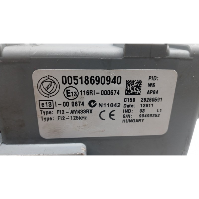 FIAT CENTRALINA MOTORE FIAT F.Punto Evo 2009>2012 usato