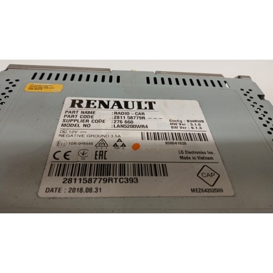 AUTORADIO DACIA Duster 2018> 2021 usato