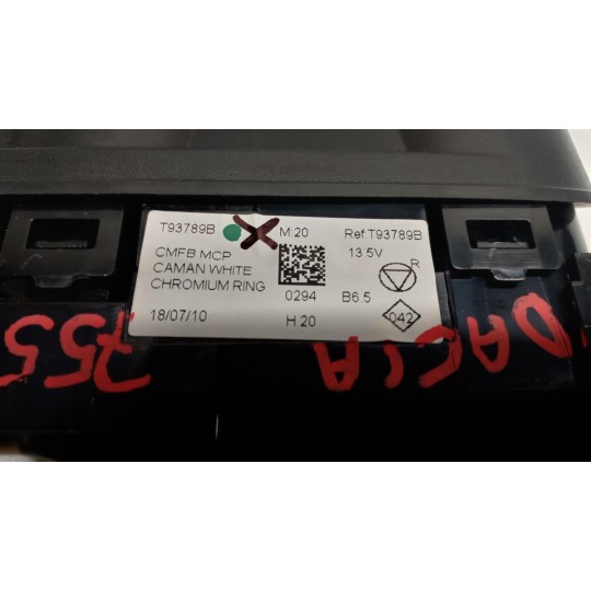 AC CONTROL UNIT DACIA Duster 2018> 2021 used