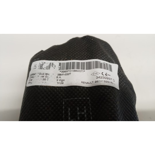 CURTAIN AIRBAG LEFT DACIA Duster 2018> 2021 used