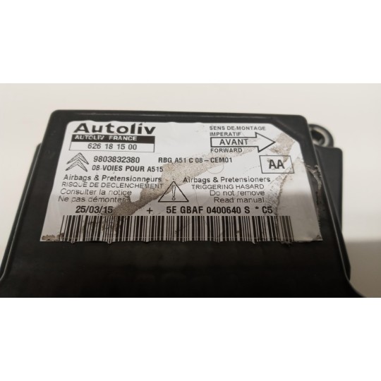 CENTRALINA AIR BAG CITROEN C3 2013>2016 usato