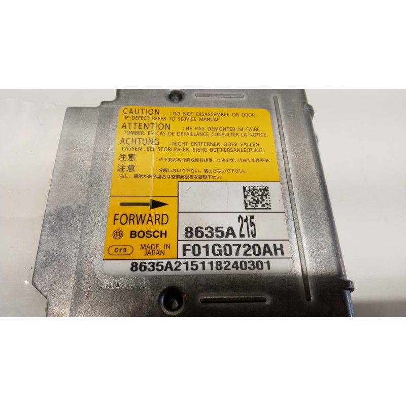 MITSUBISHI AIR BAG UNIT MITSUBISHI Asx 2010>2013 used