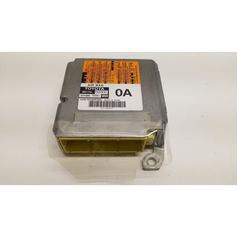 TOYOTA CENTRALINA AIR BAG TOYOTA Yaris 2011>2014 usato