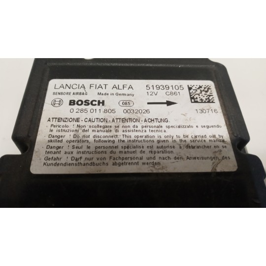 CENTRALINA AIR BAG LANCIA Ypsilon 2011>2015 usato