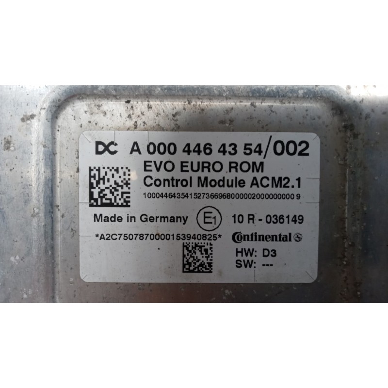 MERCEDES-BENZ truck CENTRALINA DOSATRICE ADBLUE MERCEDES-BENZ truck Actros euro 6 2014>2021 usato