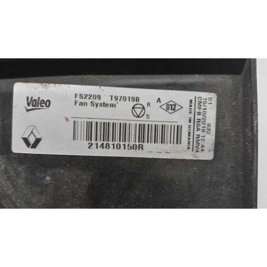 CONVEYOR ELECTRIC FAN DACIA Duster 2018> 2021 used