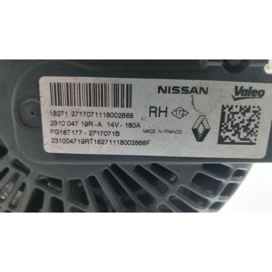 ALTERNATORE DACIA Duster 2018> 2021 usato